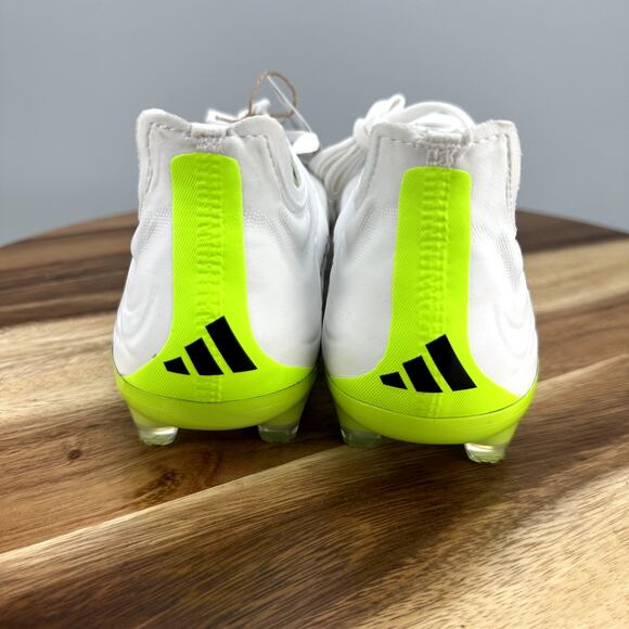 Adidas Copa Pure .1 FG Men\'s 7/ Women\'s 8 Soccer Cleats White Green HQ8971 NEW main image 9